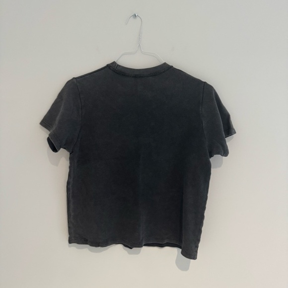 Zara Grey Graphic Baby-T Size Small Like New - Picture 2 of 2